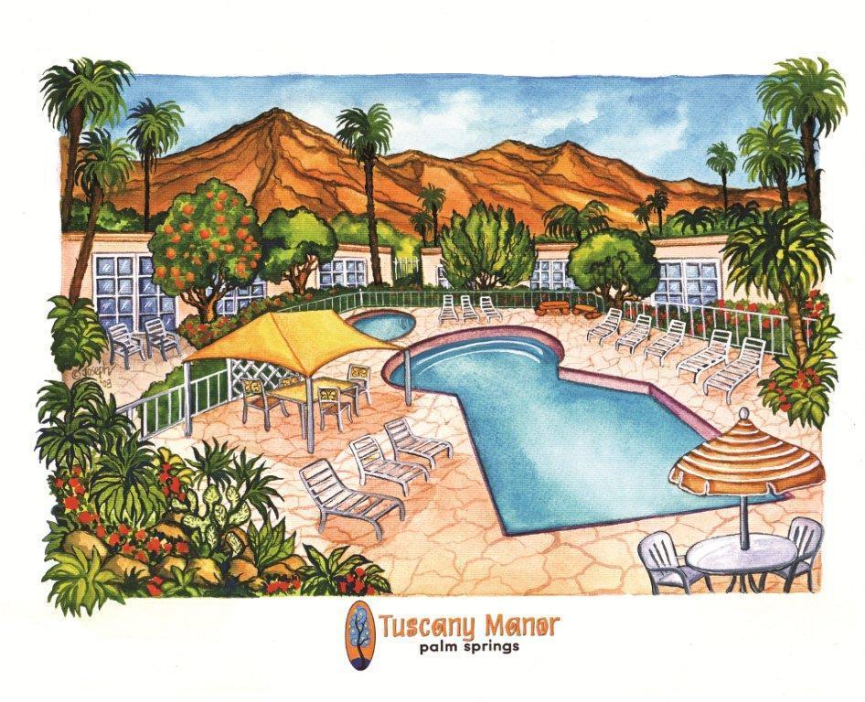 Tuscany Manor Palm Springs Exteriér fotografie